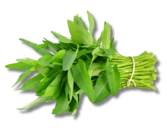 Kolmi Shak - Fresh, Organic, Nutritious Indian Spinach (Kolmi Saag)
